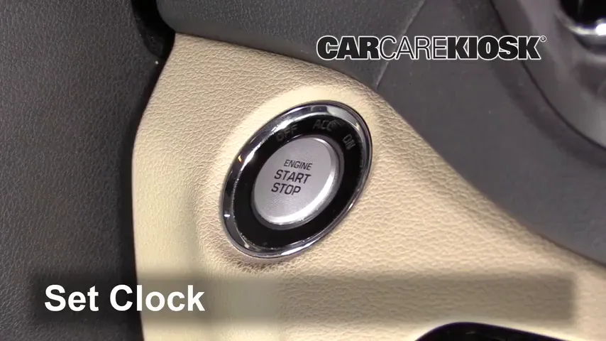 2017 Hyundai Tucson Eco 1.6L 4 Cyl. Turbo Horloge Régler l'horloge